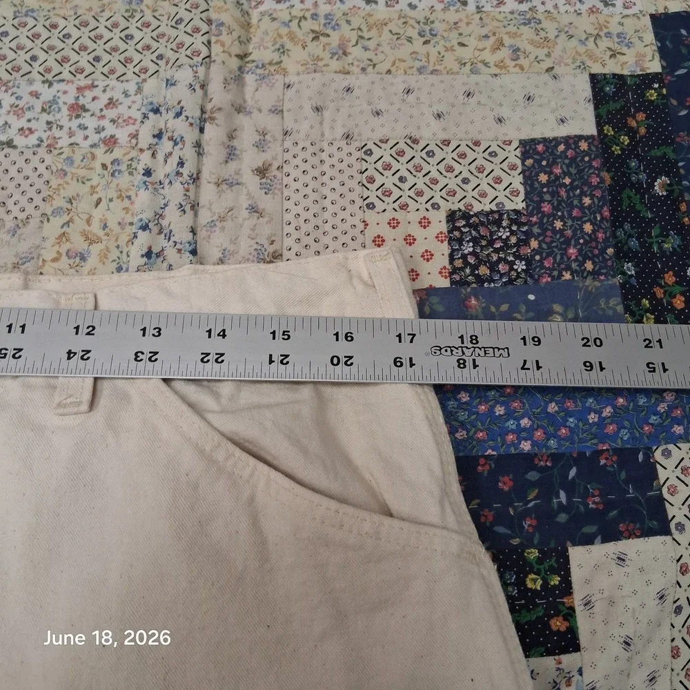 Vintage Dickies Carpenter Painter Pants Size 36x30 Canvsa Workwear